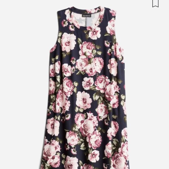 Fortune & Ivy Dresses Fortune Ivy Floral 2x Madia Brushed Knit